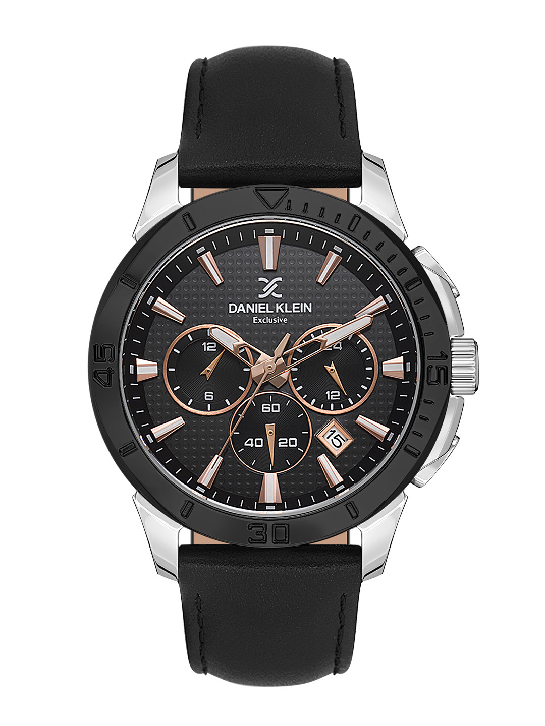 Daniel Klein Men Dial & Leather Straps Analogue Watch DK.1.13893-3