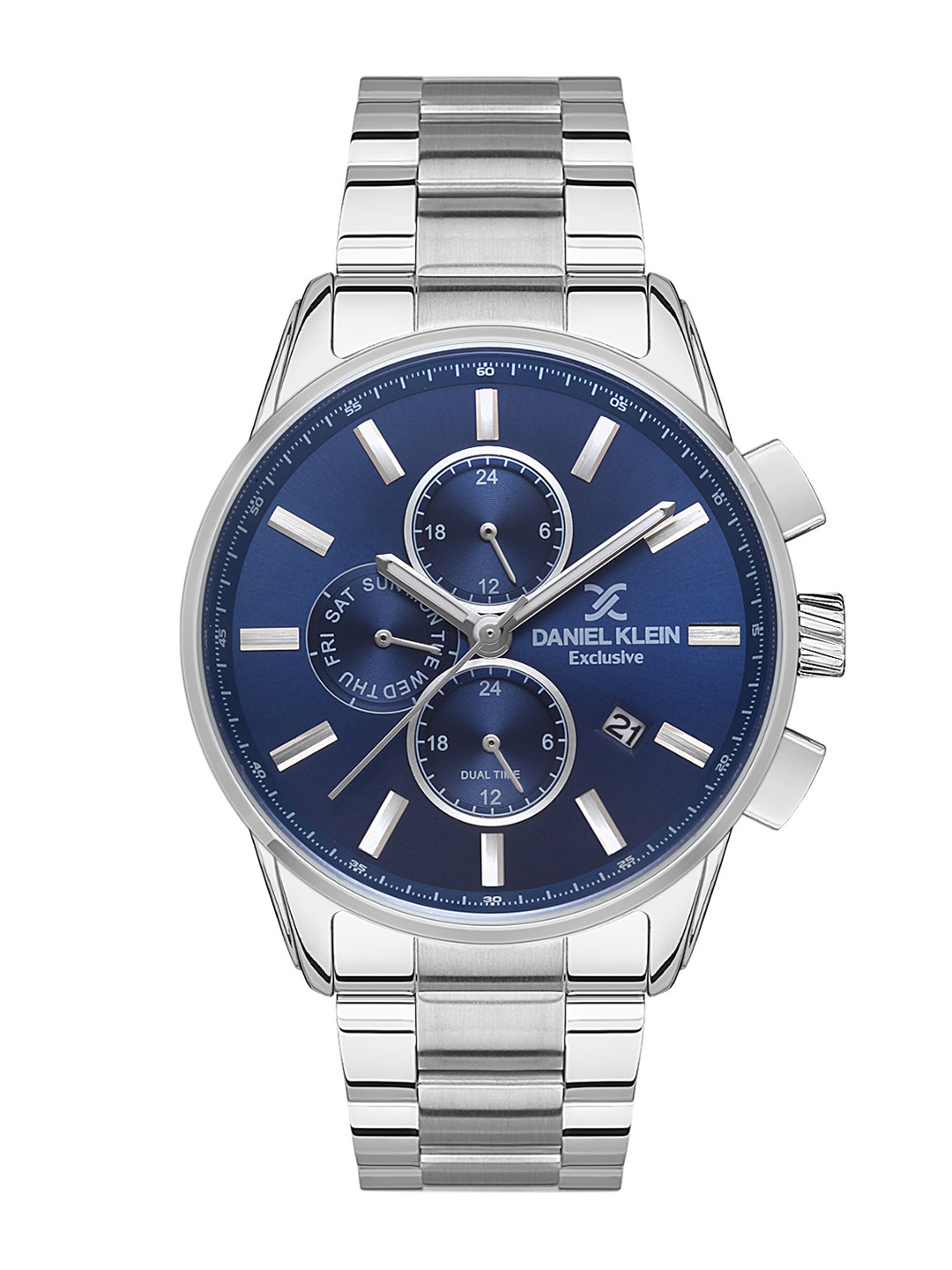 Daniel Klein Exclusive Men Bracelet Style Analogue Multi Function Watch DK.1.13384-3