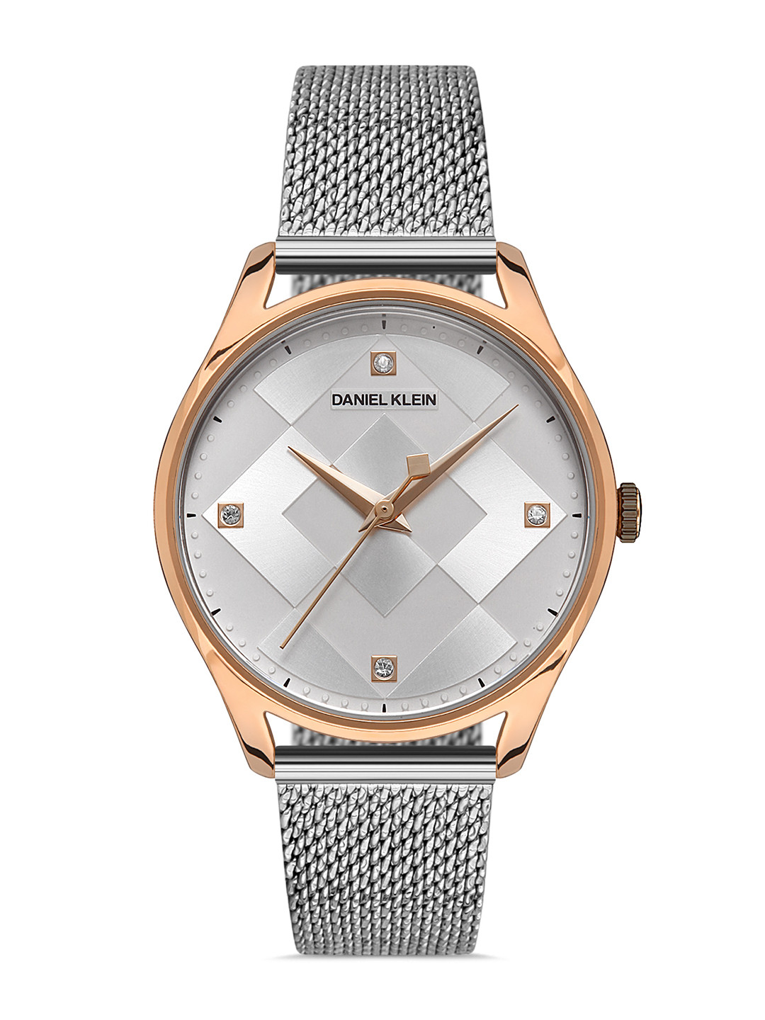 Daniel Klein Premium Women Silver Dial & Straps Analogue Watch DK 1 13222-3_OR