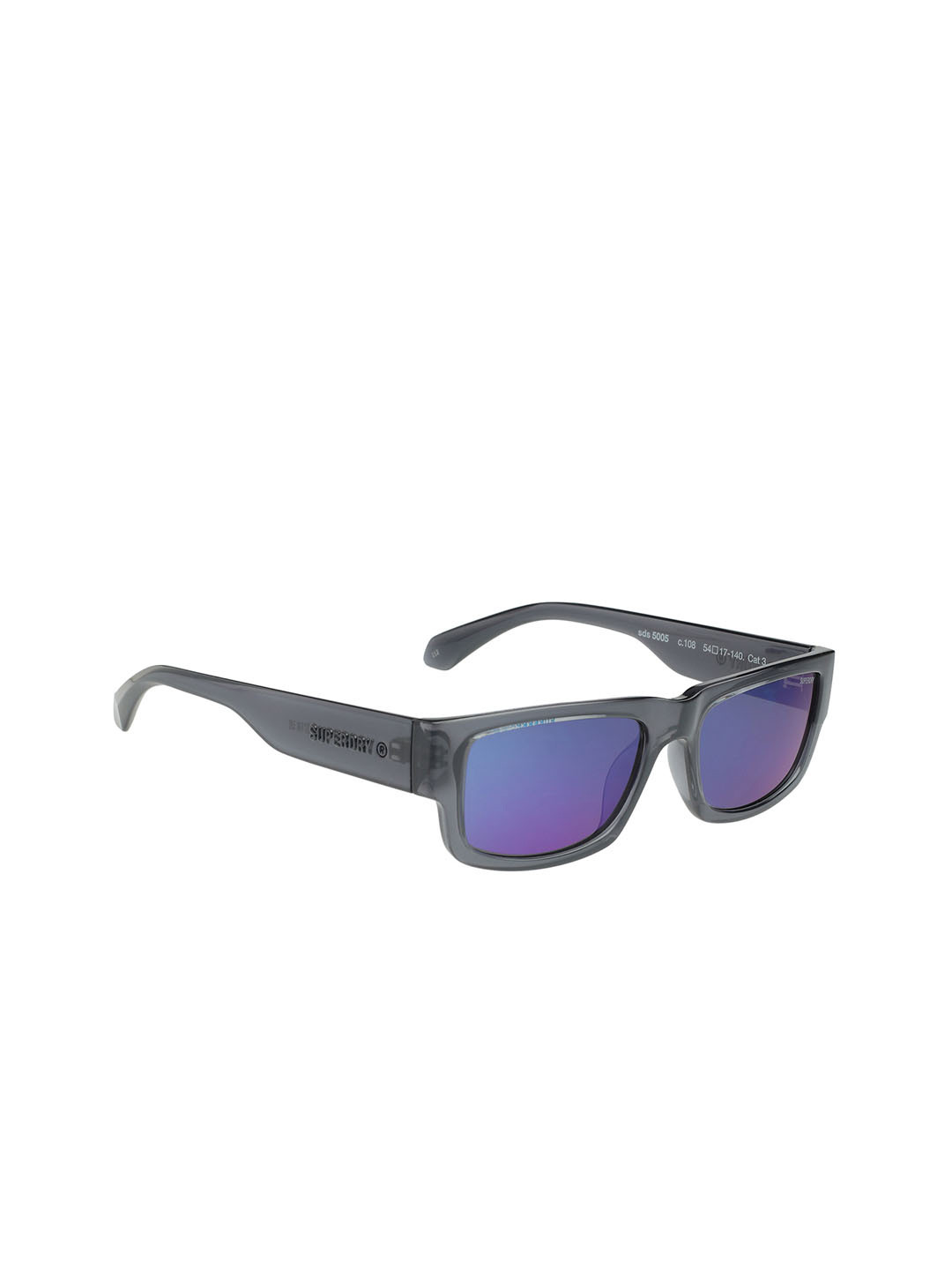 Superdry Men Rectangle With UV Protected Lens- SDS 5005 108 54 S