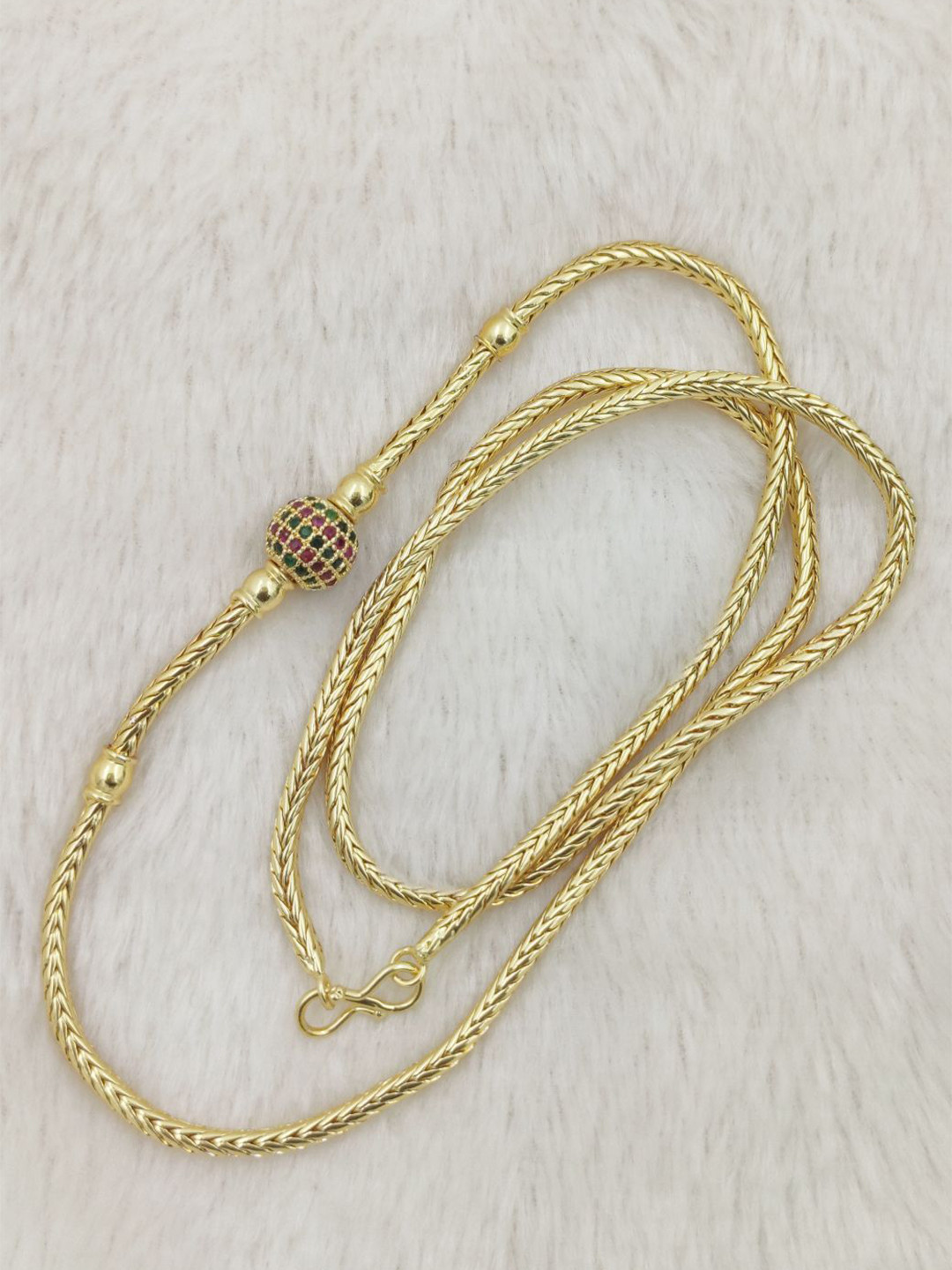 Hanaa Copper Gold-Plated Necklace