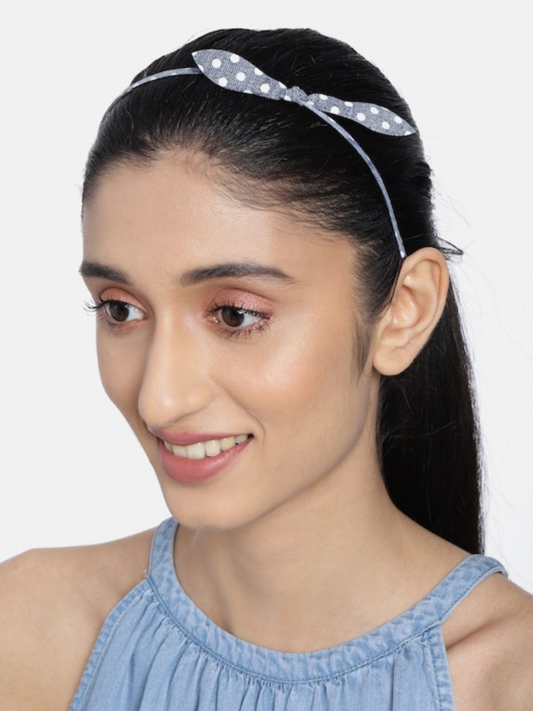 DressBerry Women Polka Dot Slim Stylish Hairband