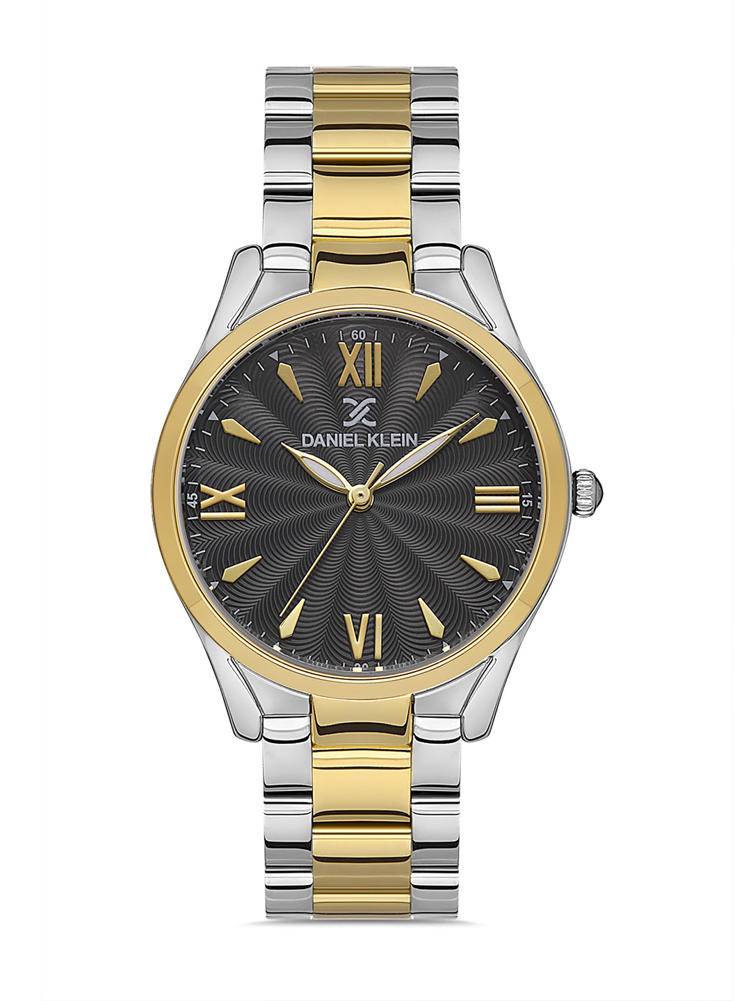 Daniel Klein Premium Women Gunmetal-Toned Dial & Bracelet Style Watch DK.1.13217-6_OR