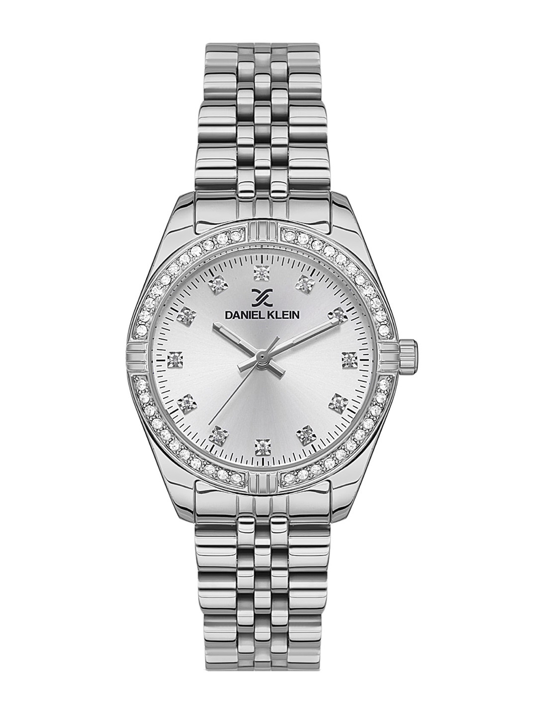 Daniel Klein Women Embellished Dial & Wrap Around Straps Analogue Watch DK.1.13443-1