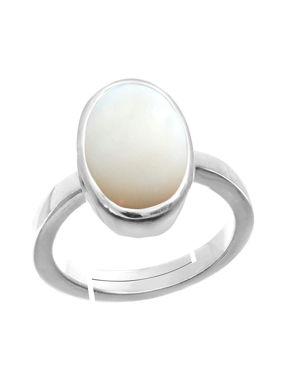 RRVGEM 2.25 Ratti 1.50 KT Asthadhatu Studded Ring an