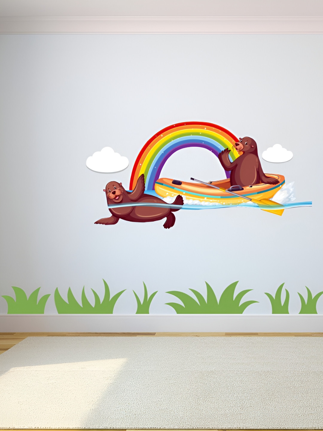 Decor Villa Multicolour SEA LIONS Wall Sticker