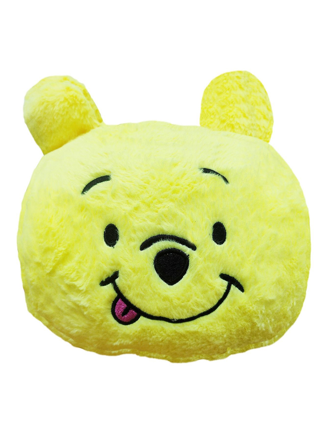 MUREN Yellow Solid Polyester Washable Medium Cotton Baby Pillow-21.5 x 15 x 30 cm