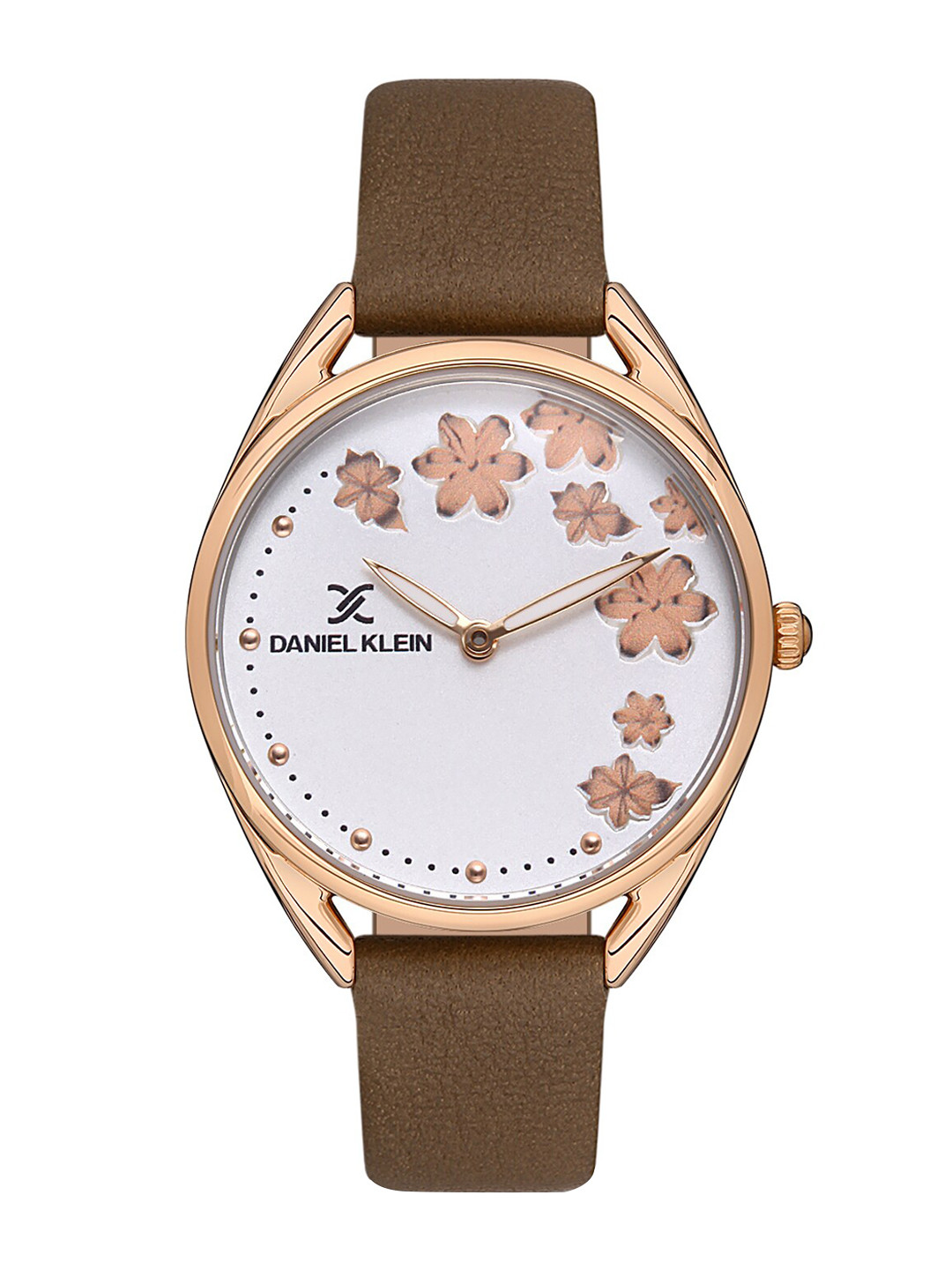 Daniel Klein Women Printed Dial & Leather Straps Analogue Watch DK 1 13352-6