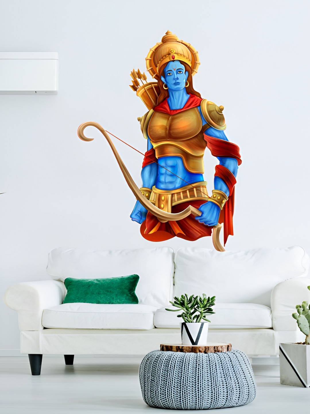 Decor Villa Multicolor Ram Wall Sticker