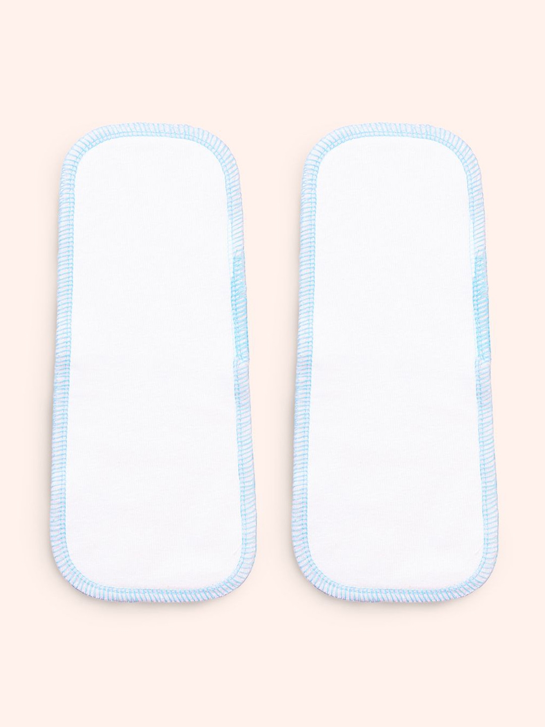SuperBottoms Set Of 2 Universal Booster Pads Reusable Cloth Diaper Inserts Soft