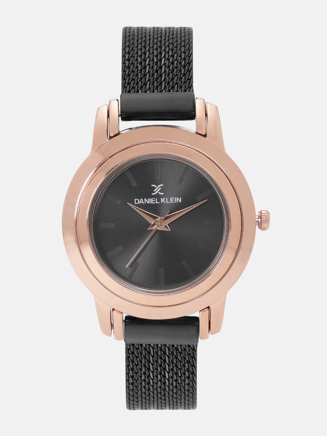 Daniel Klein Premium Women Black Analogue Watch 12061-6