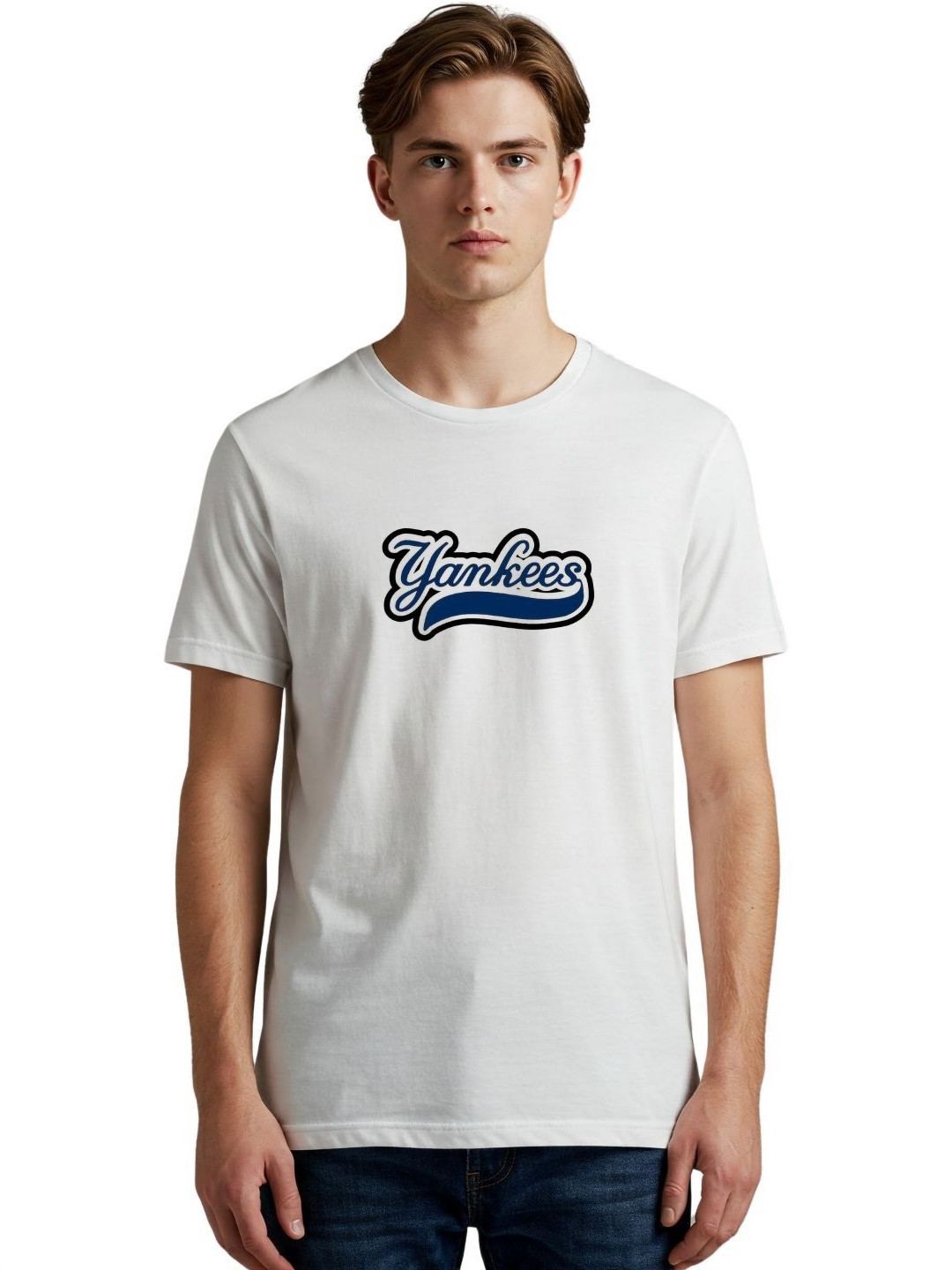 PULP Yankees New York Printed Pure Cotton T-shirt
