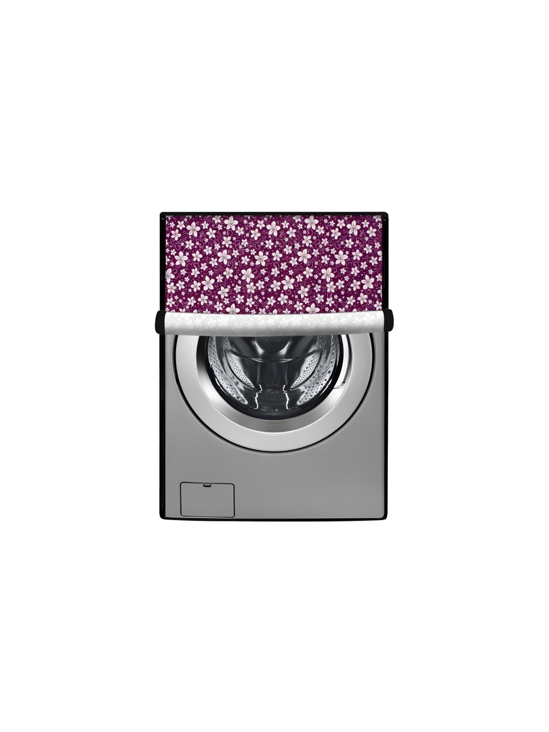 The Furnishing Tree Purple Plastic Washing Machine Cover