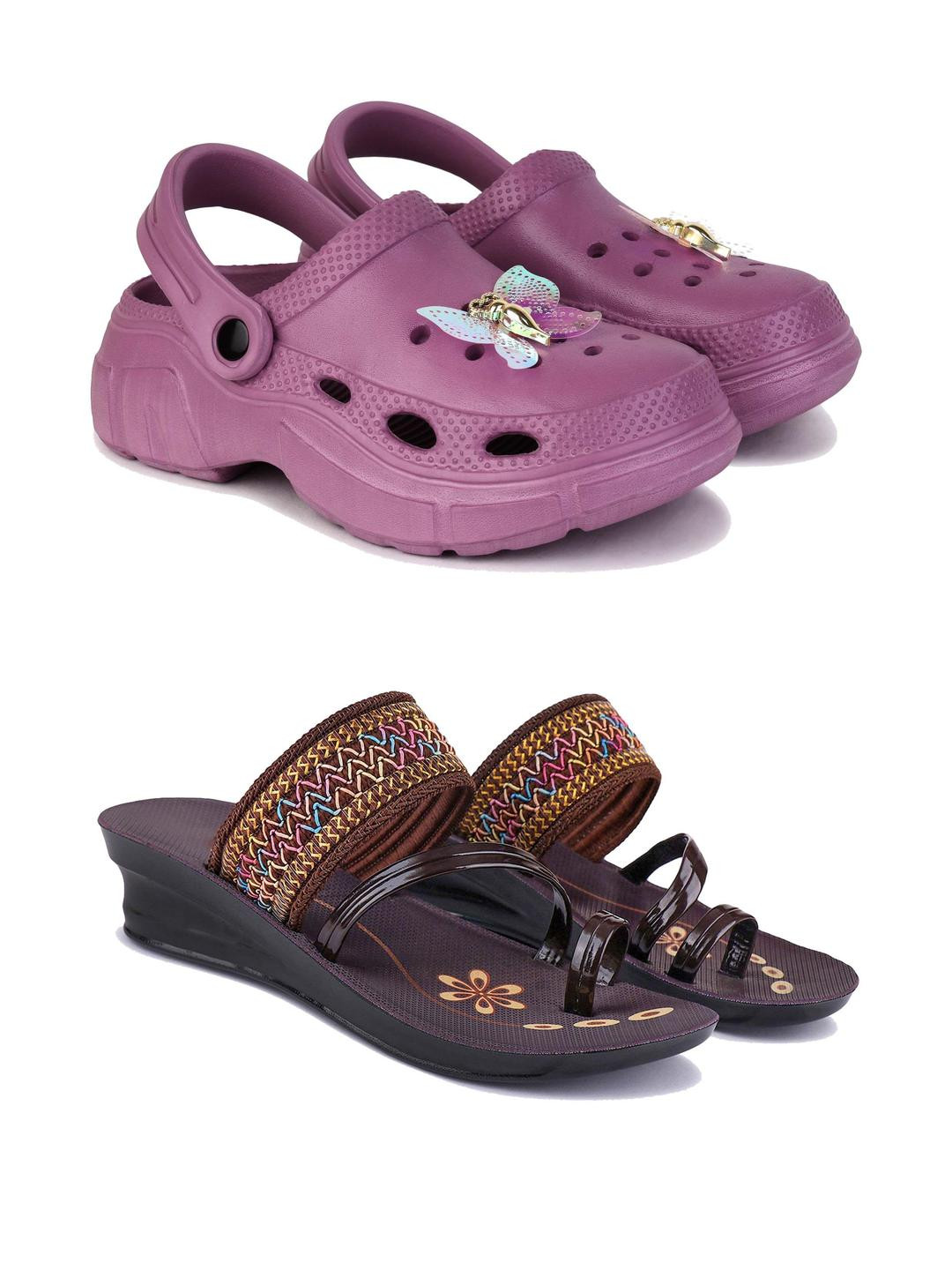 PENNEN Women Multicoloured Thong Flip-Flops