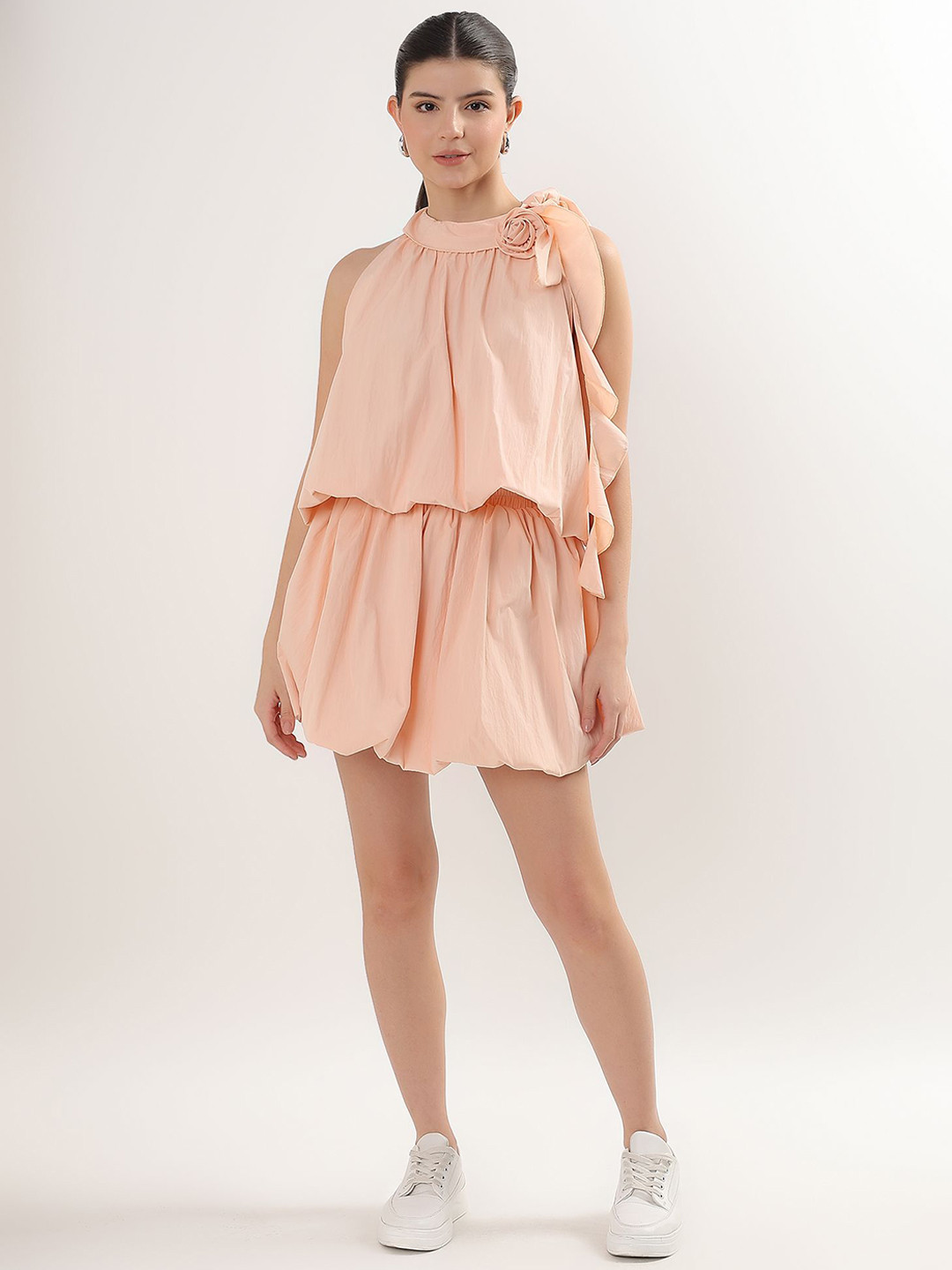 Beyond Pink Top With Skirt Co-Ords