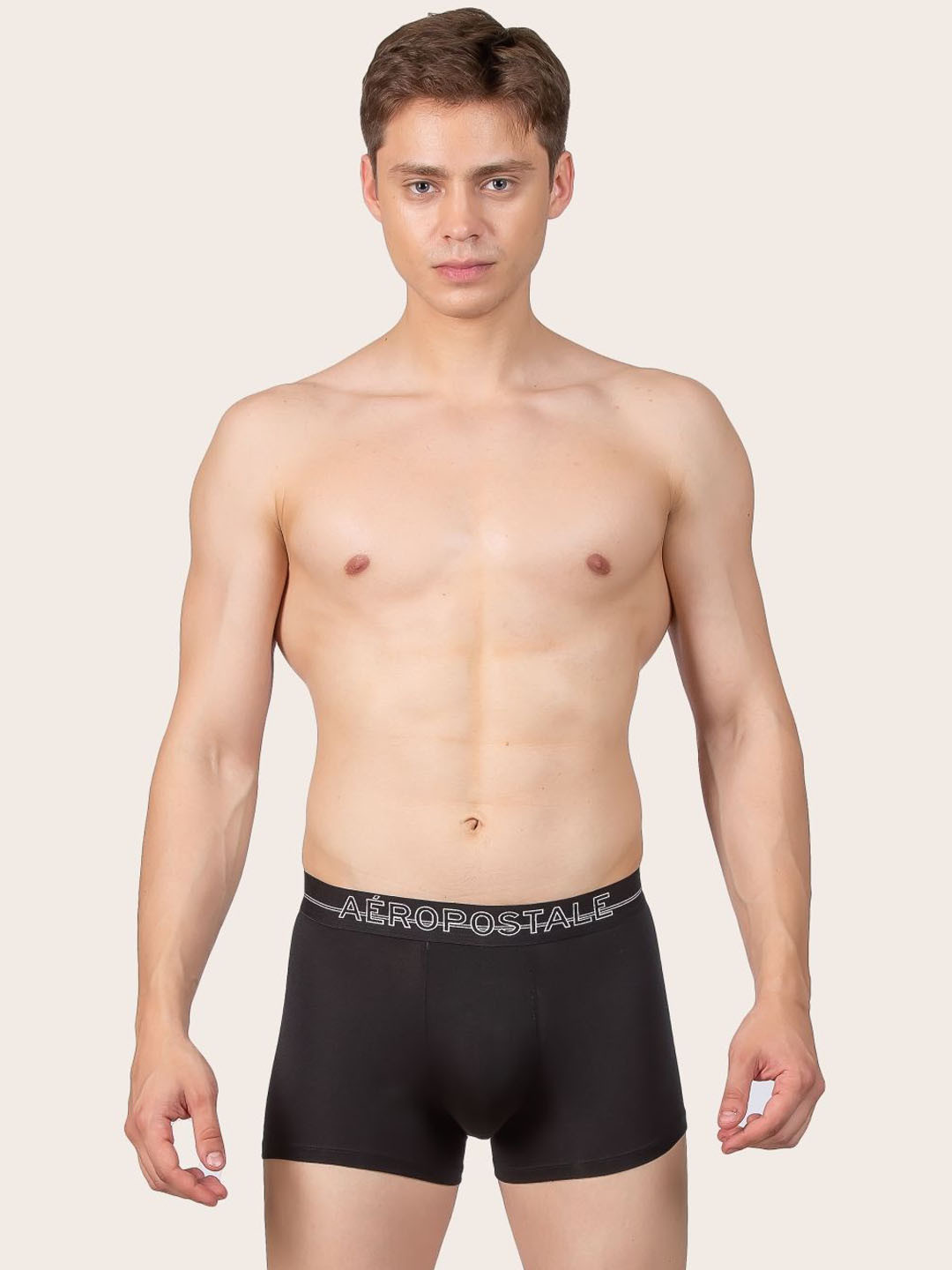 Aeropostale Anti-Bacterial Short Trunk MMJLTRK01-BLK