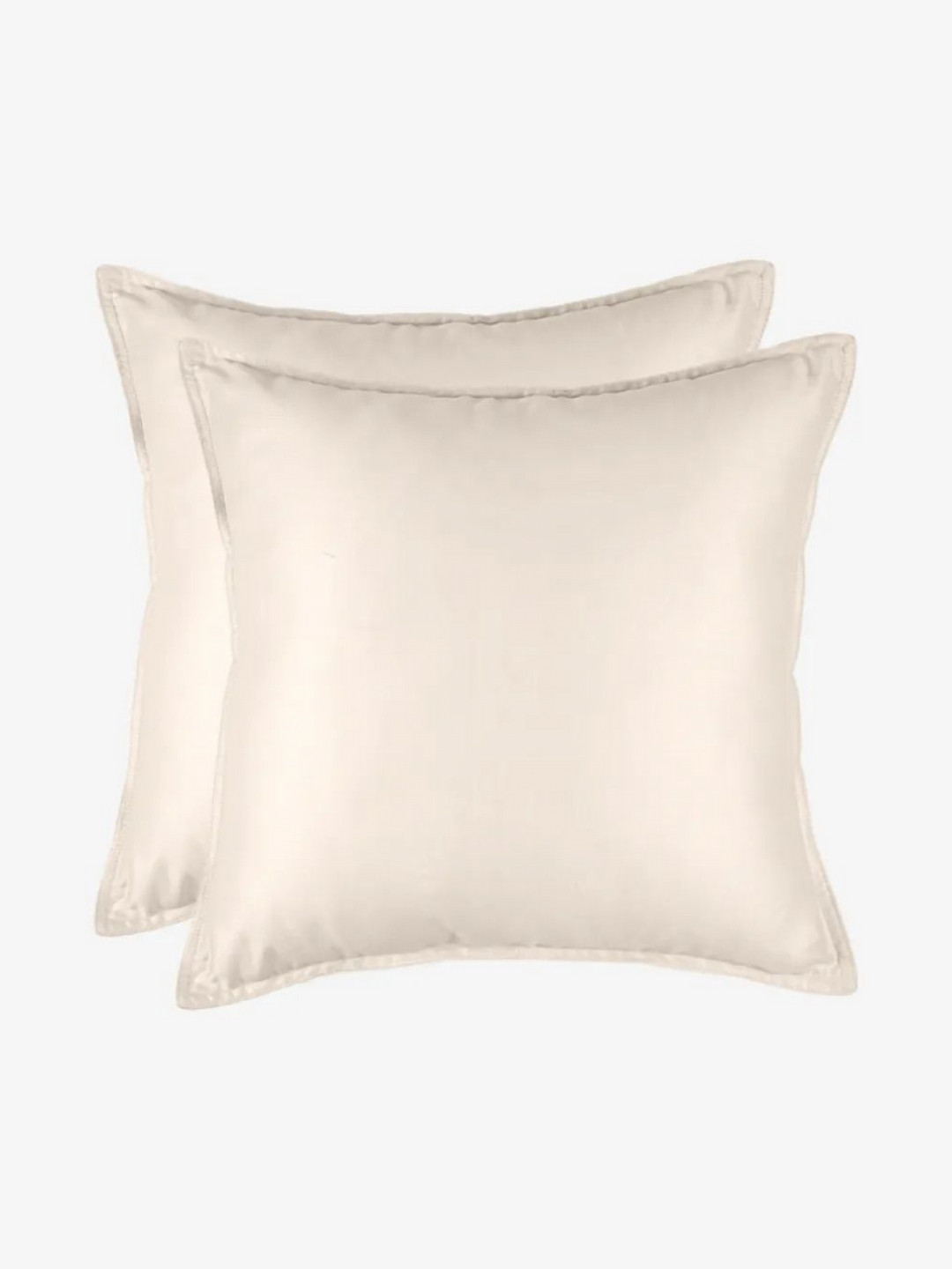 Zarf White Set of 2 Square Cushion Covers