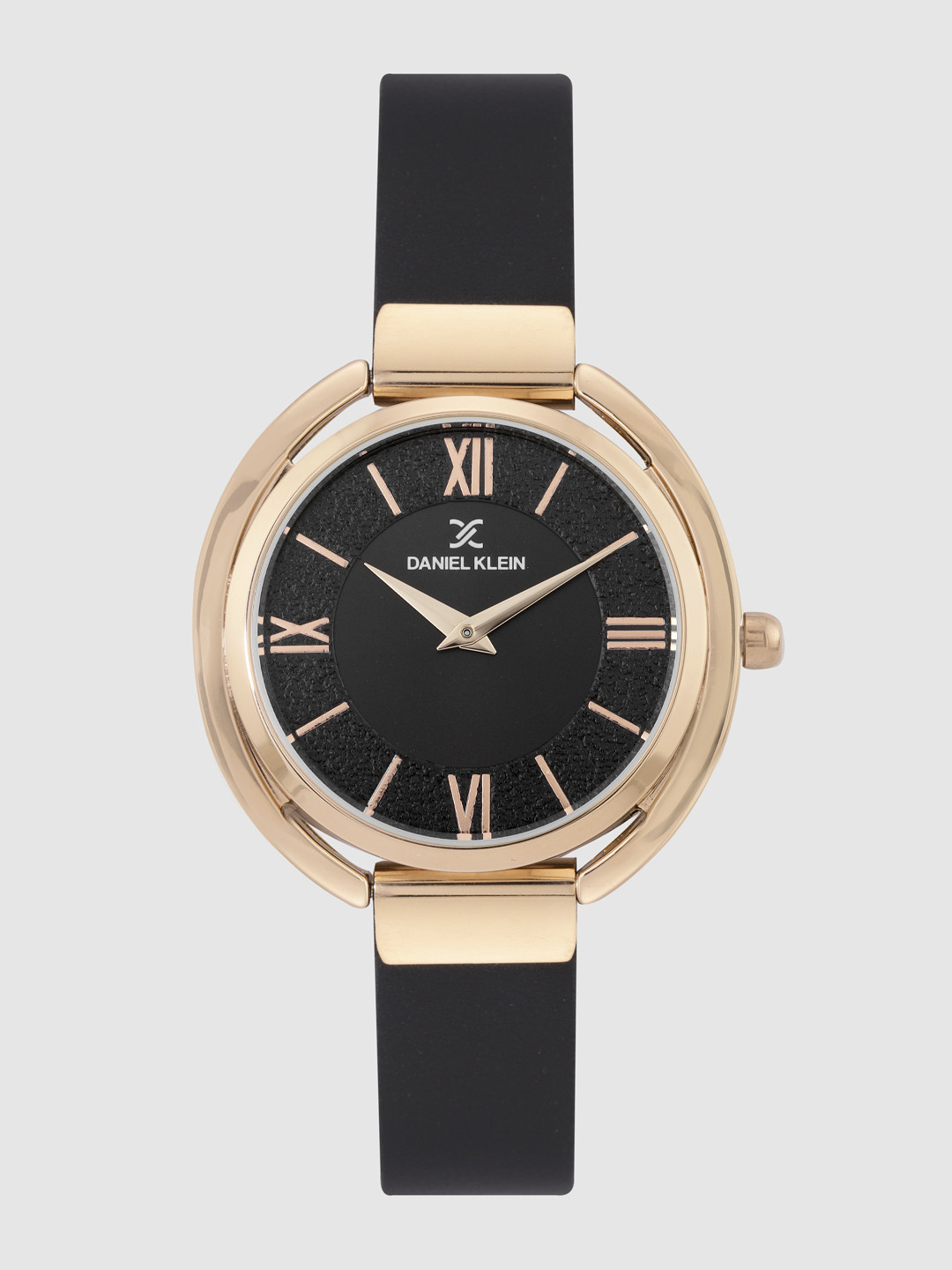 Daniel Klein Women Charcoal Grey Analogue Watch DK.1.12289-5