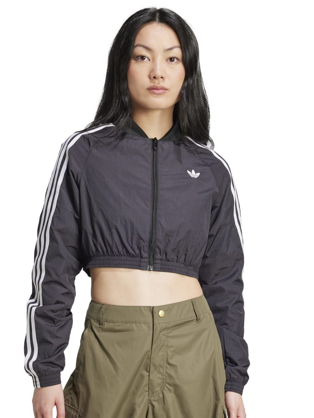 ADIDAS Originals TEAMGEIST TT Women Adicolor Teamgeist Cropped Track Top