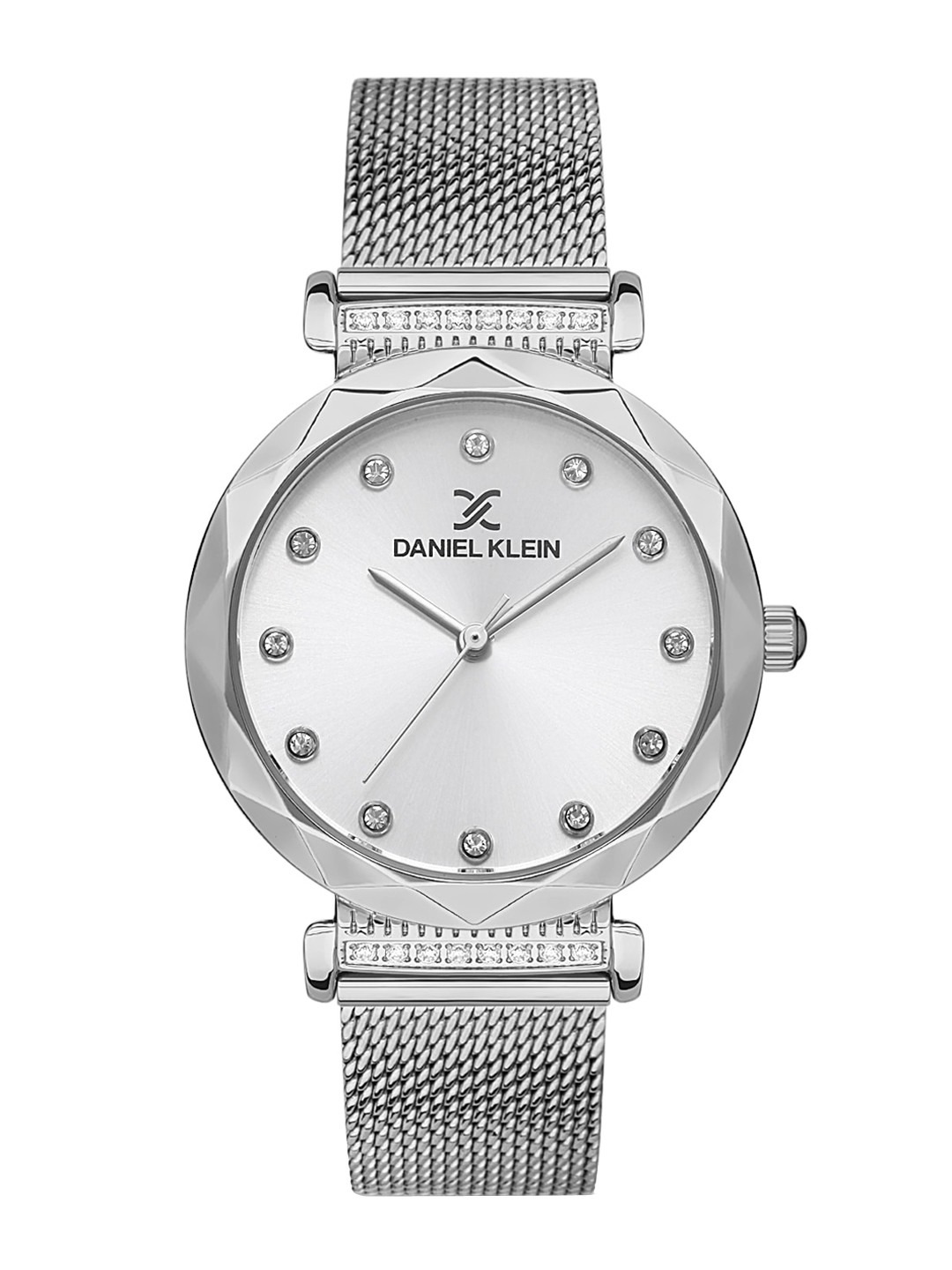 Daniel Klein Women Embellished Dial Bracelet Style Straps Analogue Watch DK.1.13416-1