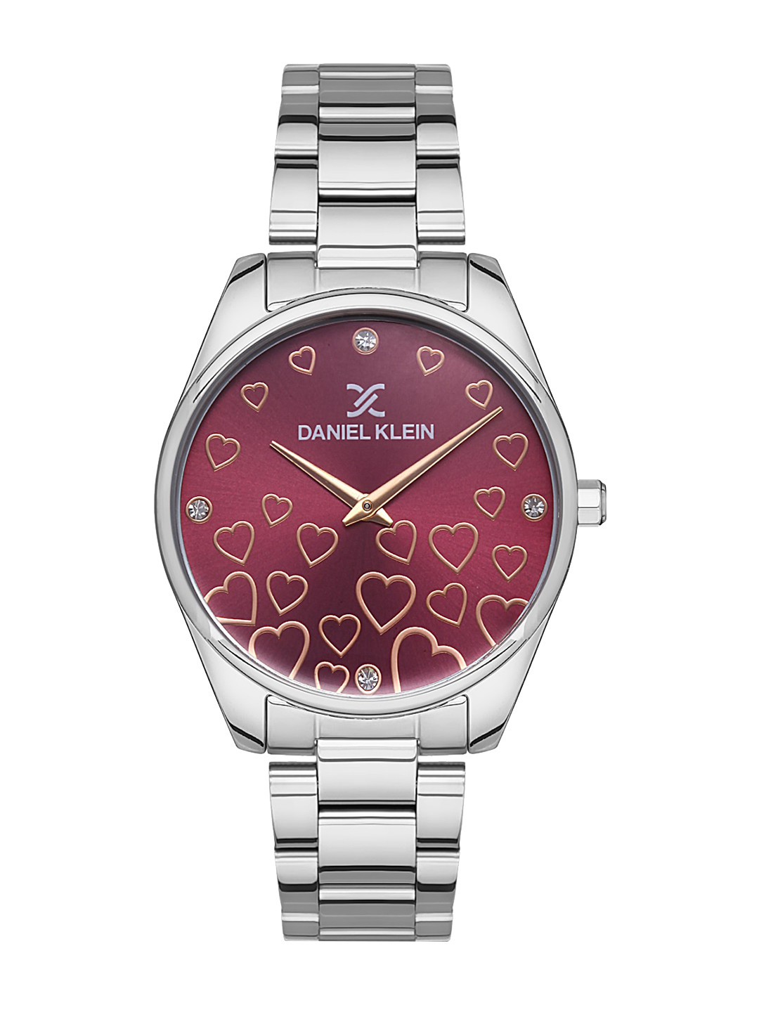 Daniel Klein Women Printed Dial & Bracelet Style Straps Analogue Watch DK.1.13353-2