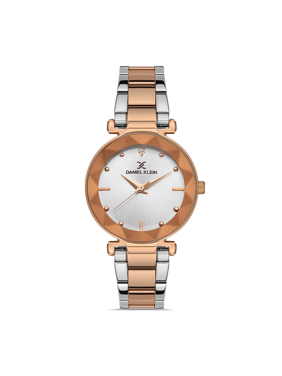 Daniel Klein Premium Women Silver-Toned Dial & Strap Watch DK.1.13224-4_OR