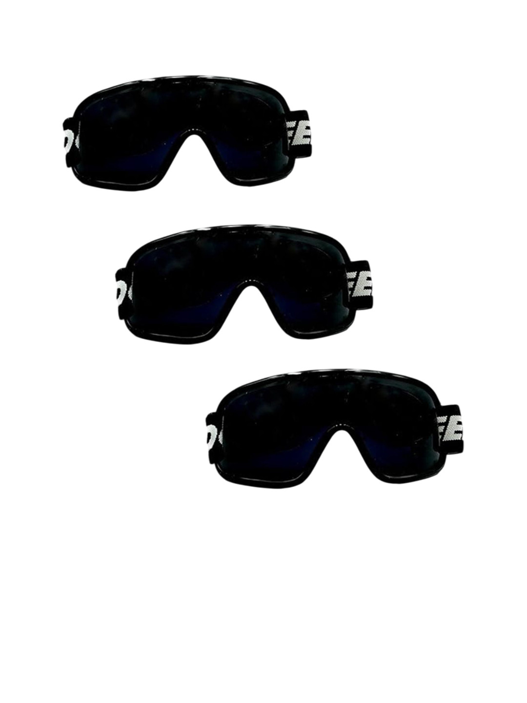 REDEX Unisex Pack Of 3 Sports Sunglasses