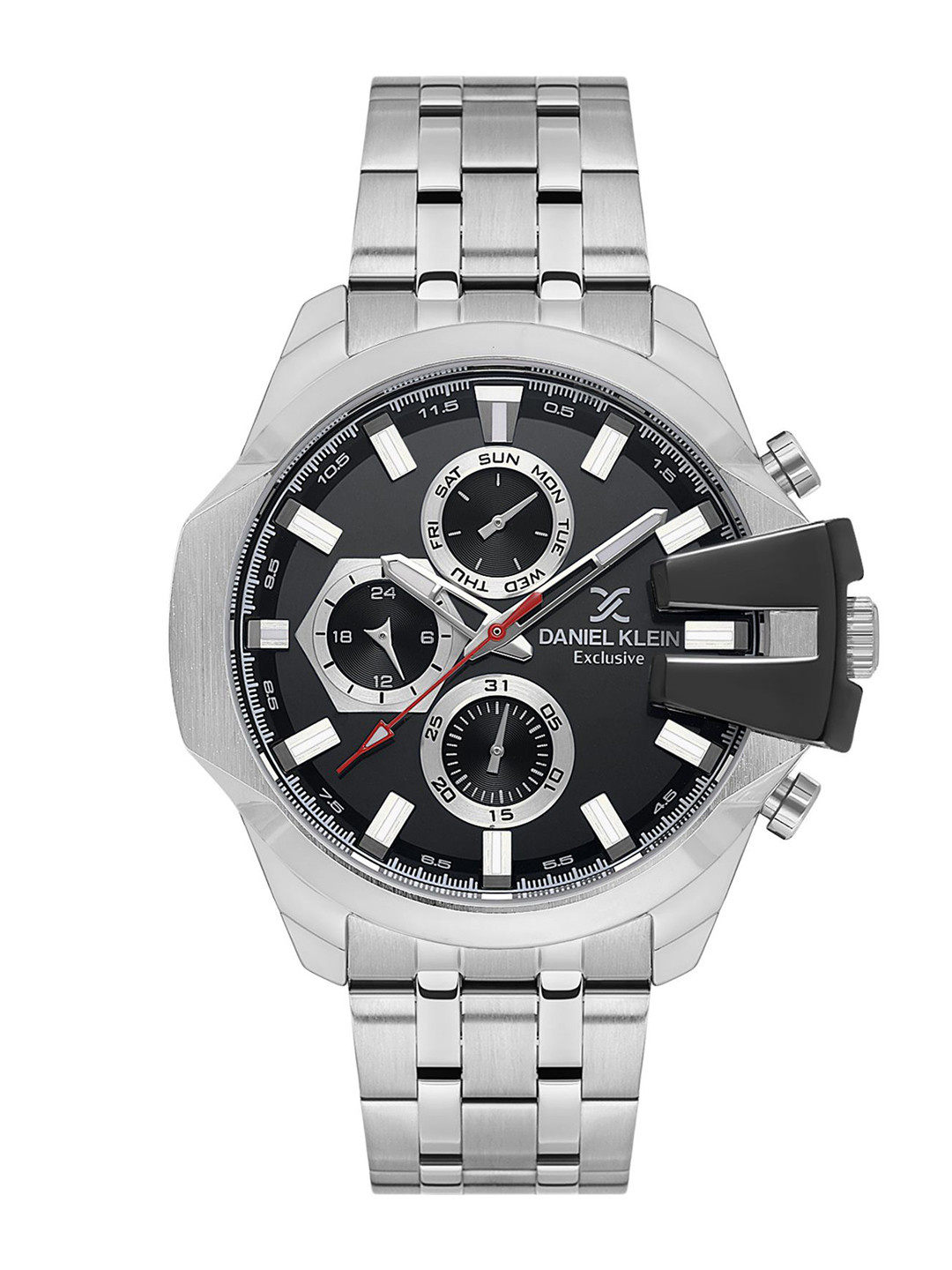 Daniel Klein Men Dial & Bracelet Style Straps Analogue Watch DK.1.13848-1