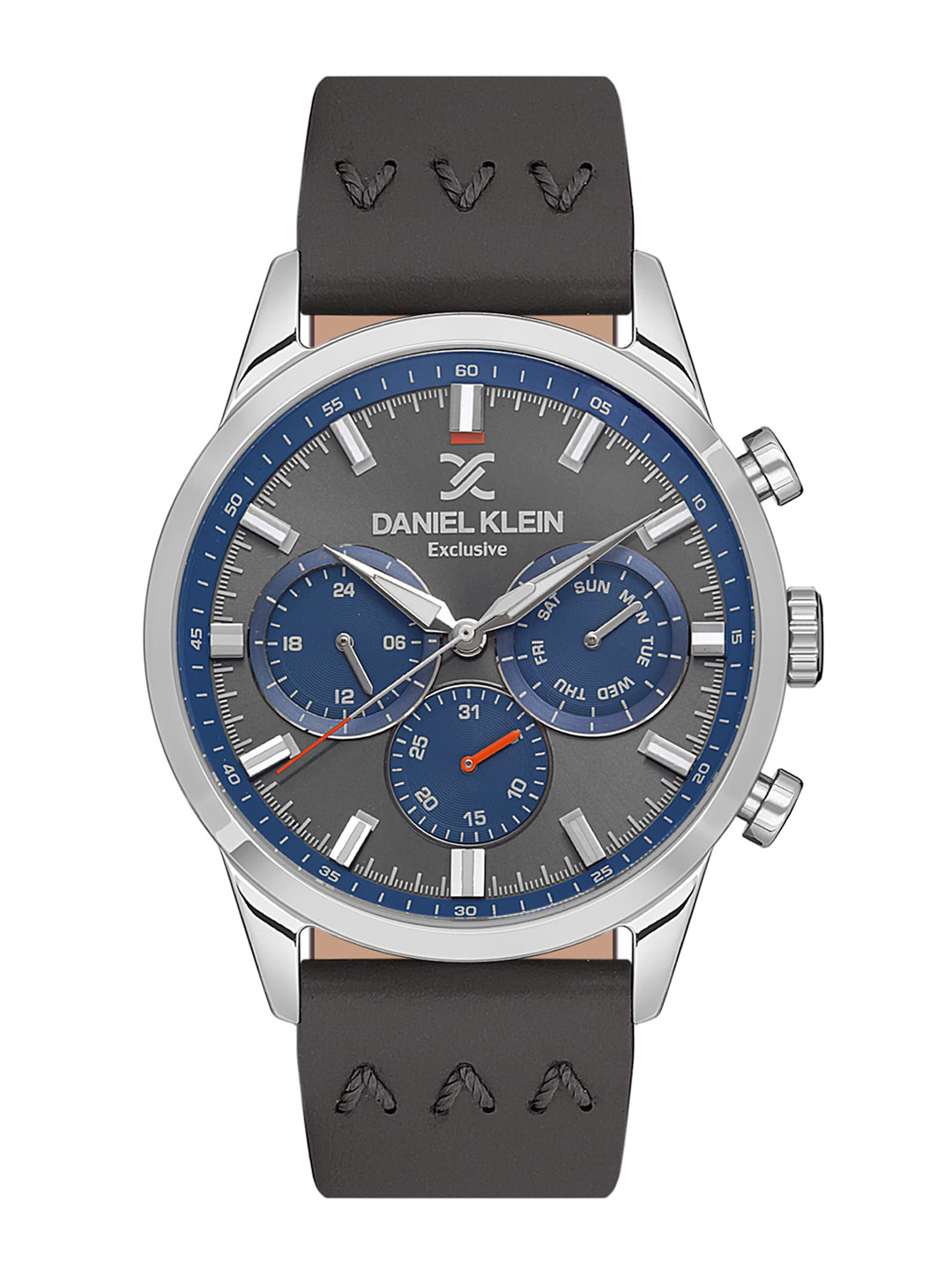 Daniel Klein Men Leather Straps Analogue Watch-DK.1.13546-5