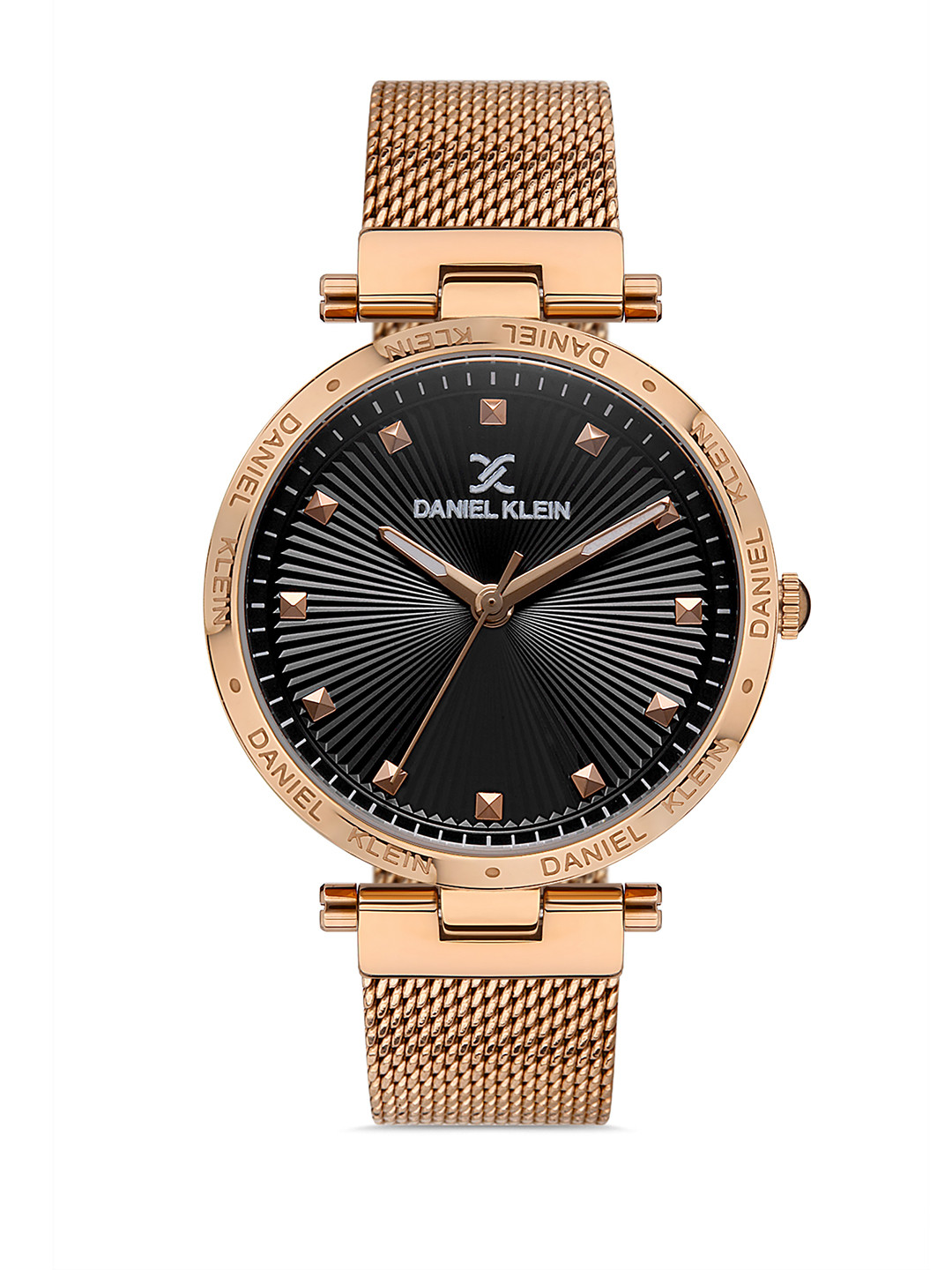 Daniel Klein Premium Women Women Black Dial & Bracelet Straps Analogue Watch DK.1.13262-2