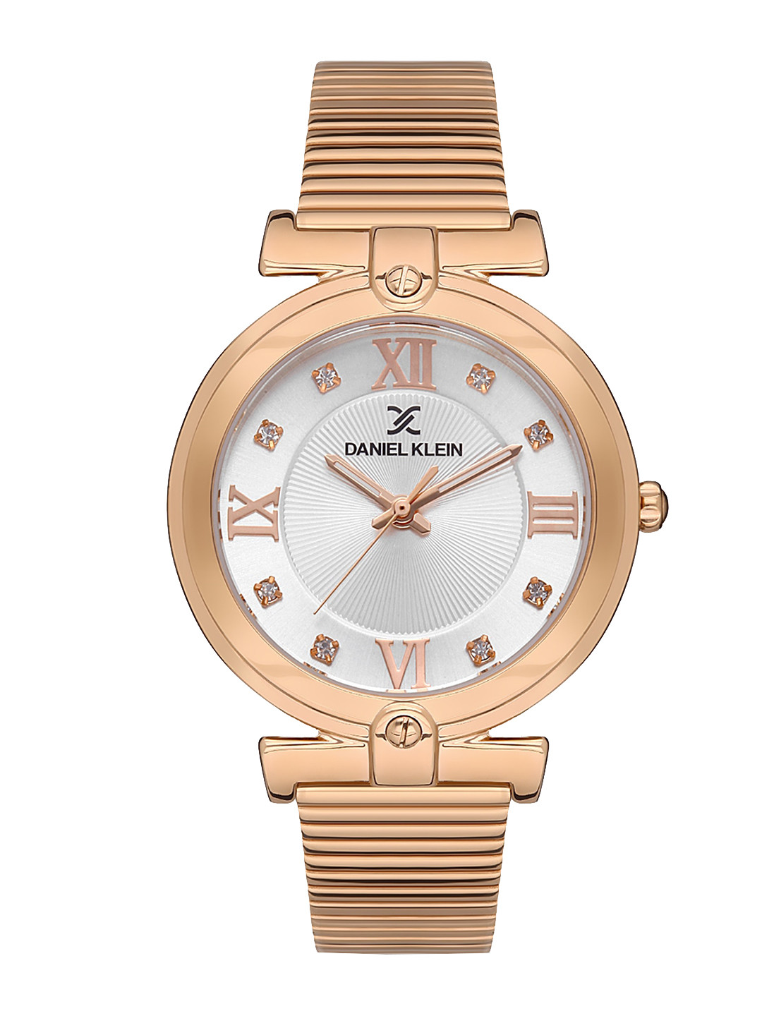 Daniel Klein Women Embellished Dial Bracelet Style Straps Analogue Watch