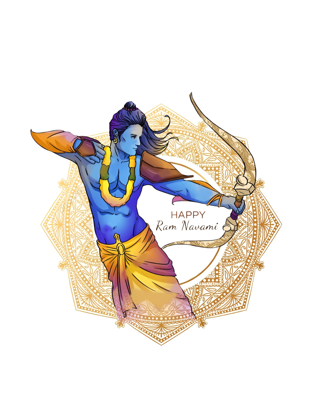 Decor Villa Multicolour RAMNAVAMI  DESIGN Wall Sticker