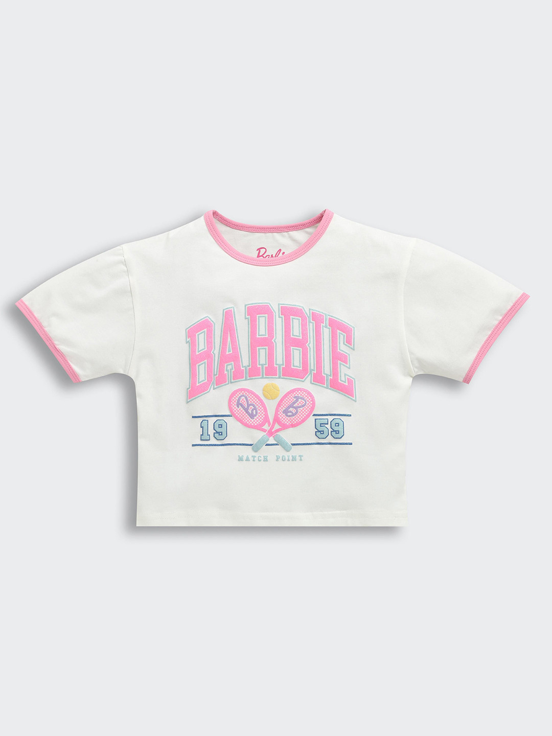 Tiny Girl Girls Printed Cotton Crop Top
