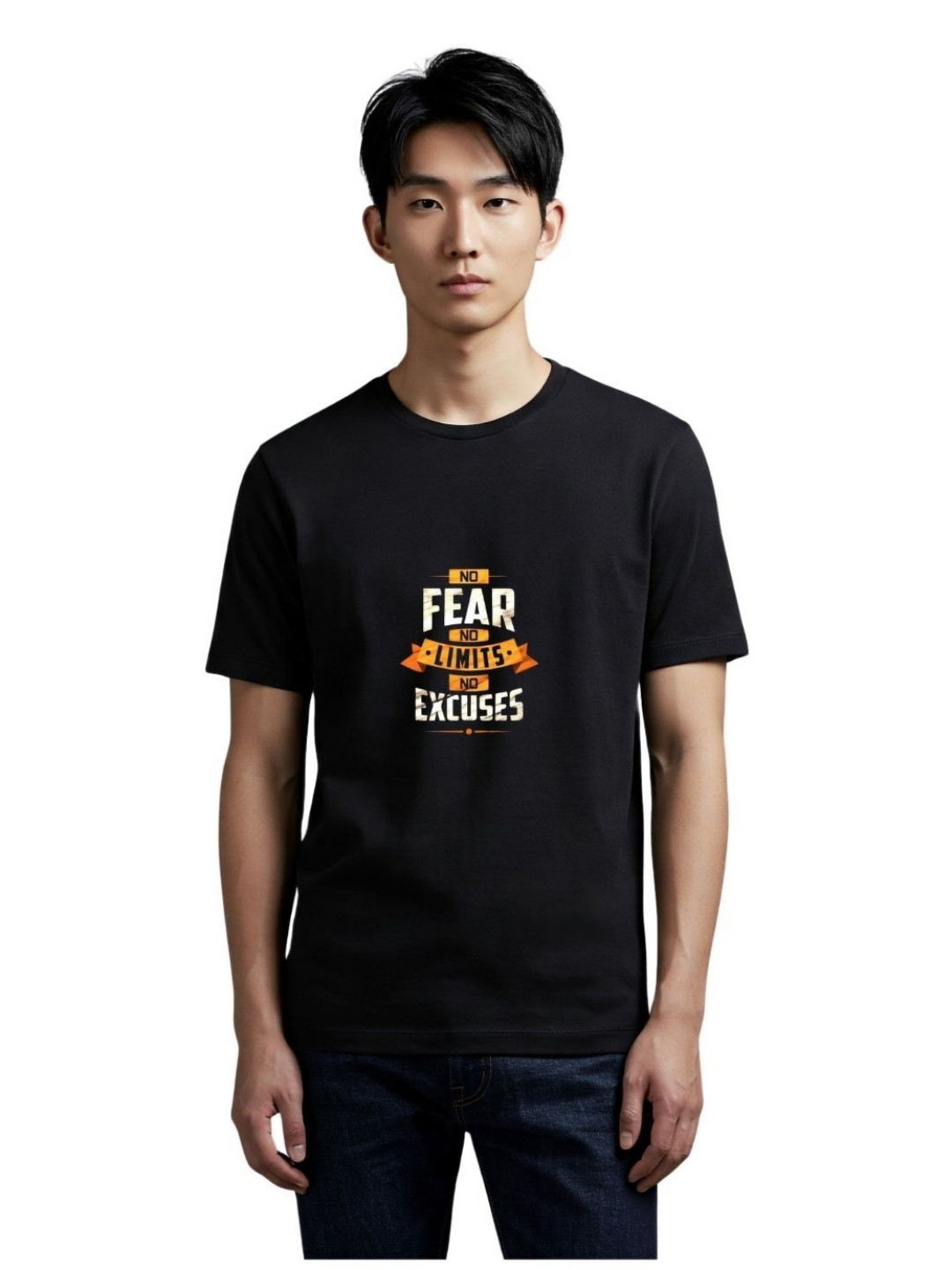 PULP No Fear No Limits No Excuses Printed Pure Cotton T-shirt