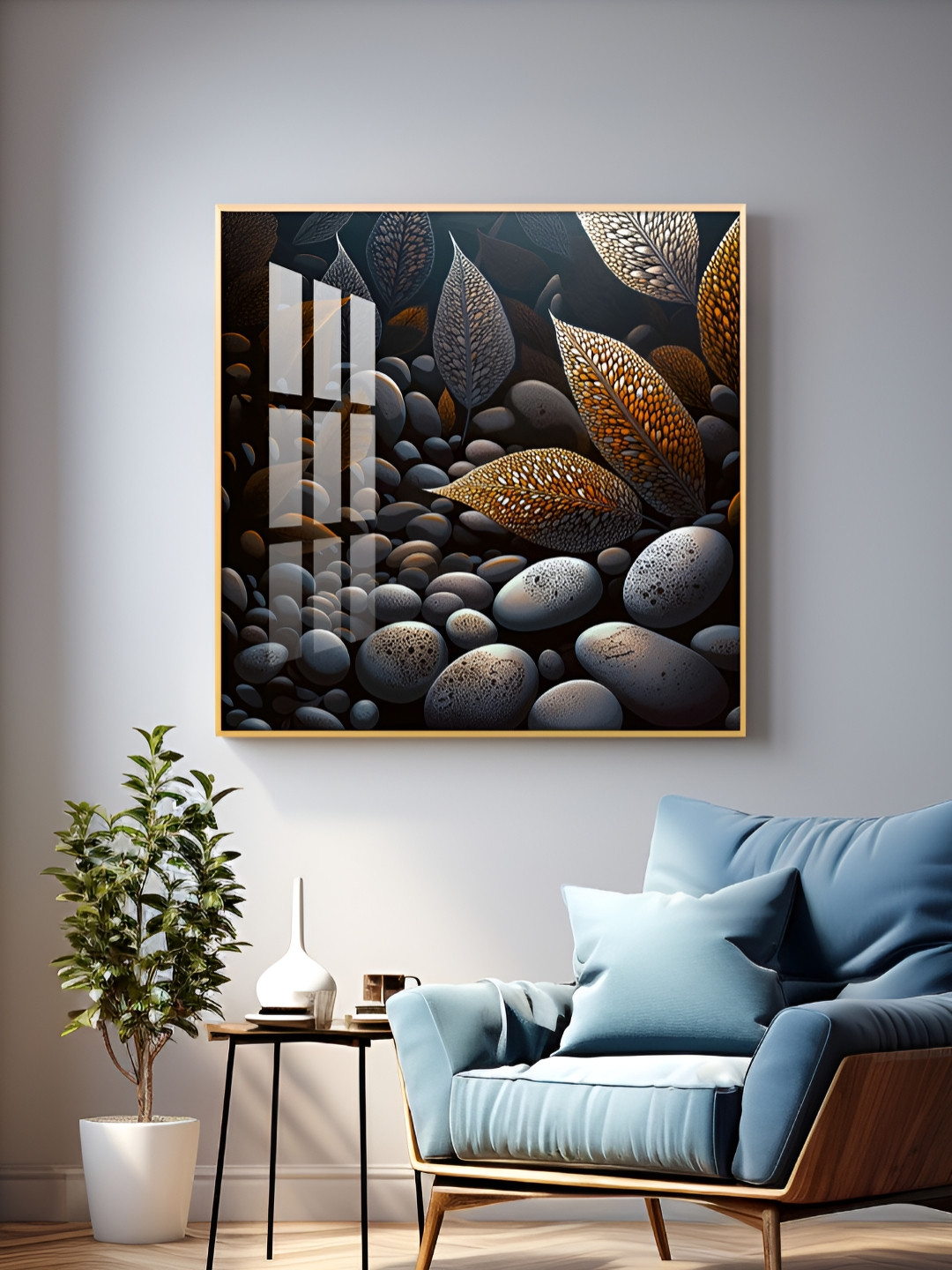 THE NEXT DECOR Plastic Glossy Hanging Hall Wall Hangings-18In