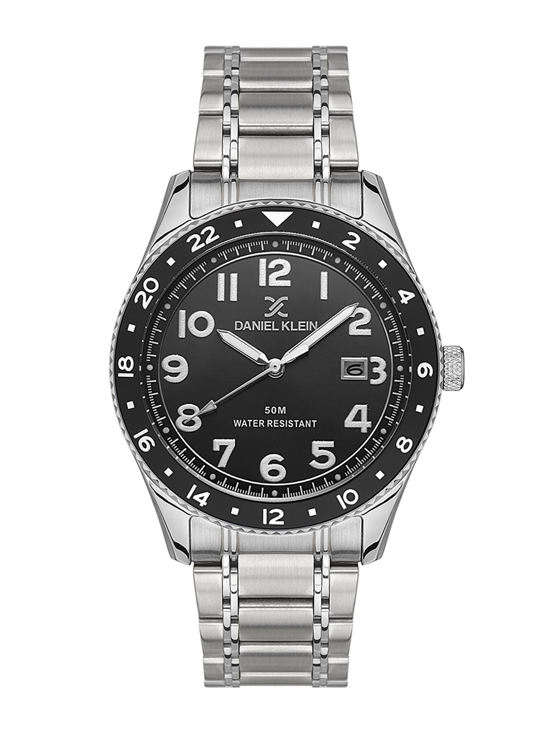 Daniel Klein Men Dial & Bracelet Style Straps Reset Time Analogue Watch DK.1.13535-2