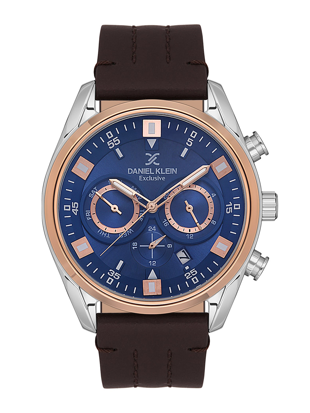 Daniel Klein Men Water Resistance Stainless Steel Analogue Watch DK.1.13547-4