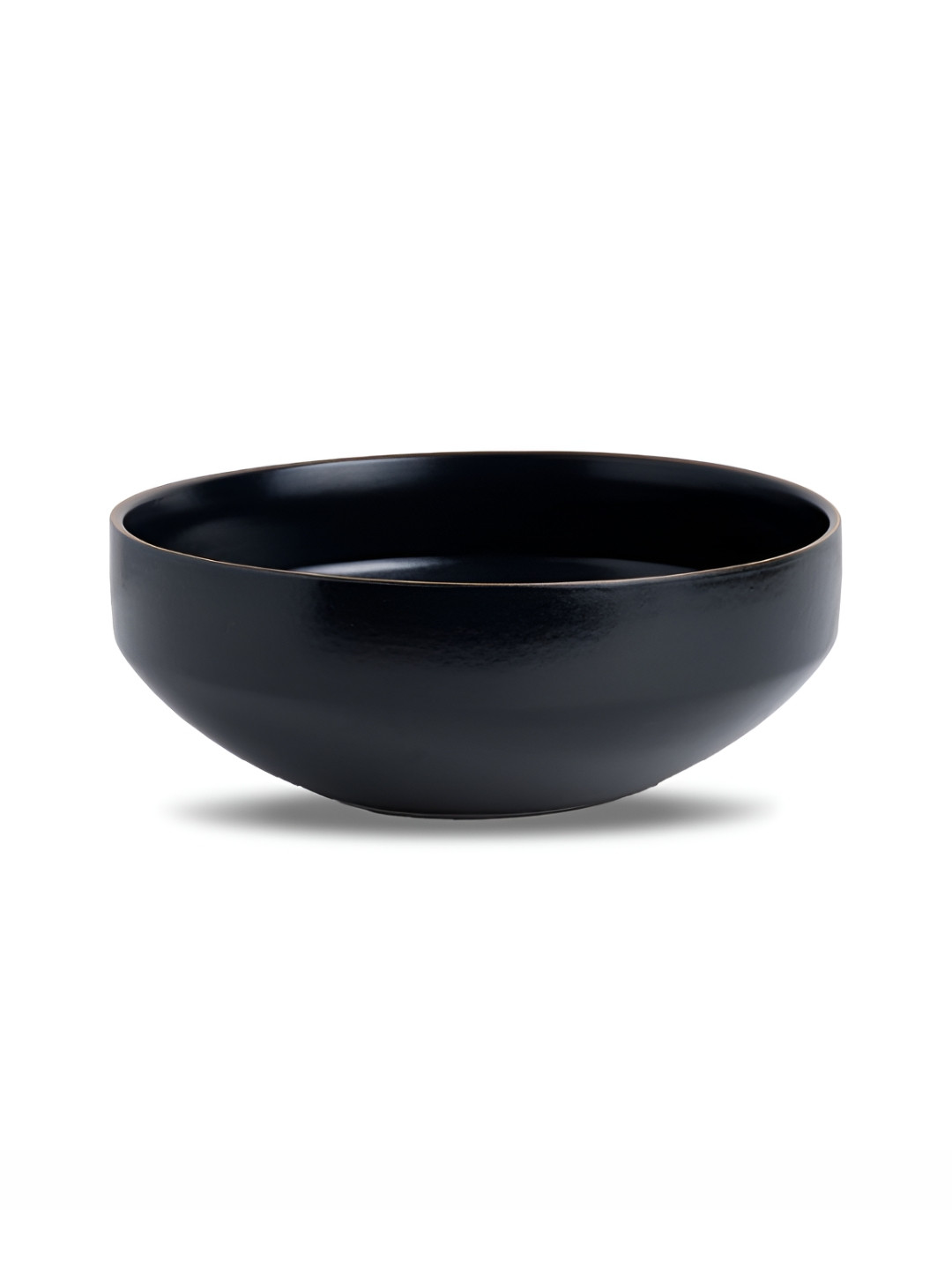 SHAY Black 2025 1 Pieces Ceramic Easy to Clean Core Bowl
