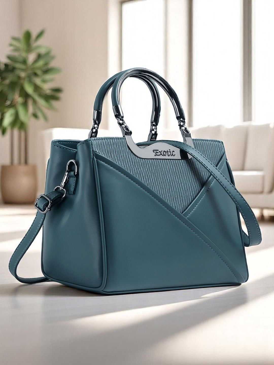 Exotic Structured Textured Handheld Bag