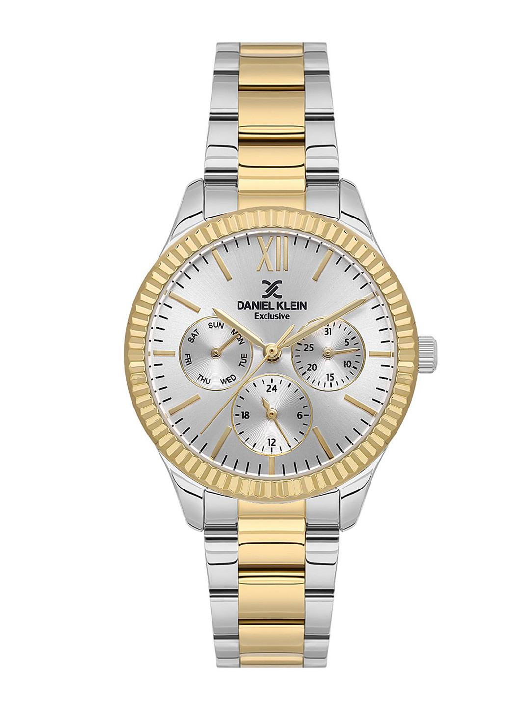 Daniel Klein Women Dial & Bracelet Style Straps Analogue Watch DK.1.13823-3