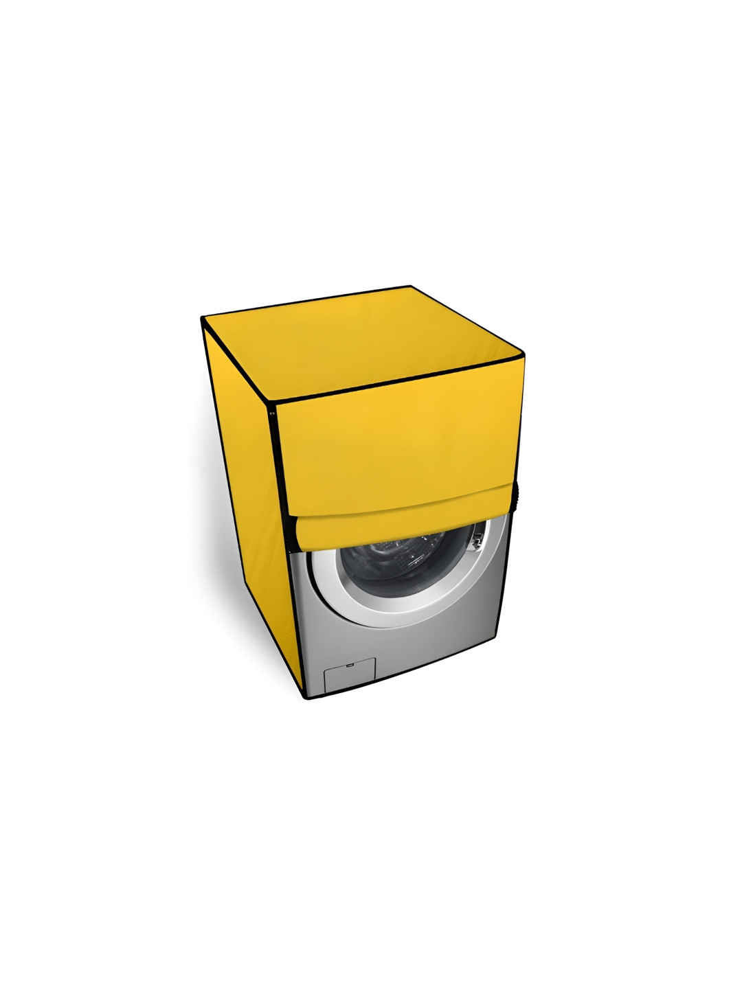 The Furnishing Tree Yellow Plastic Washing Machine Cover