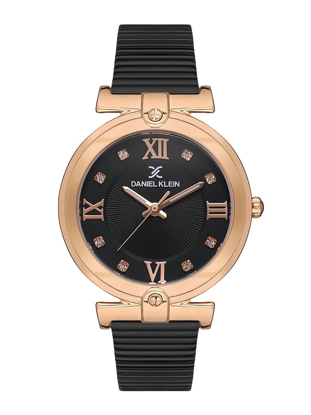 Daniel Klein Women Embellished Bracelet Style Straps Analogue Watch DK 1 13439-6