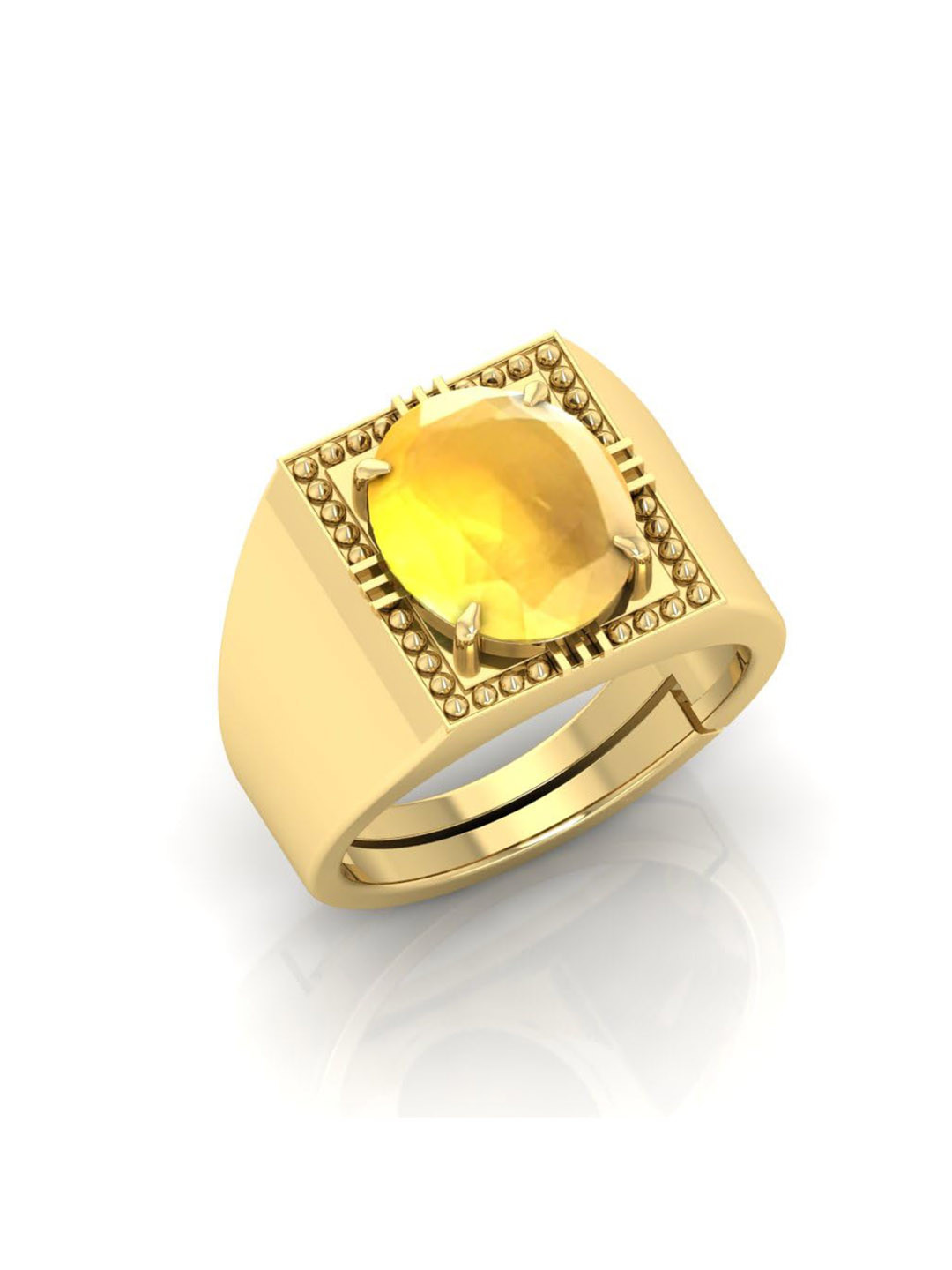 RRVGEM 13.00 Ratt Yellow Sapphire Ring
