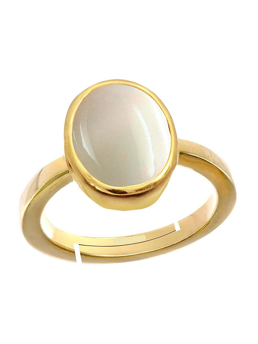 RRVGEM Mens Opal Gemstone 7.50 Ratti Ring