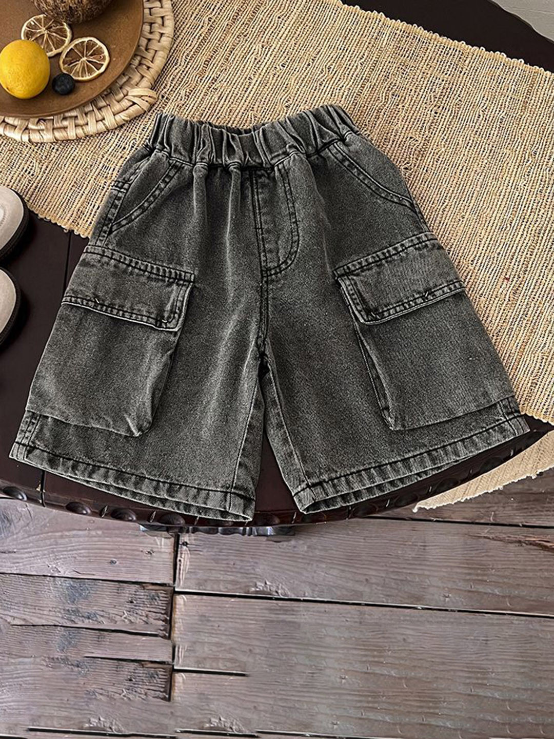 StyleCast x Revolte Kids Denim Shorts