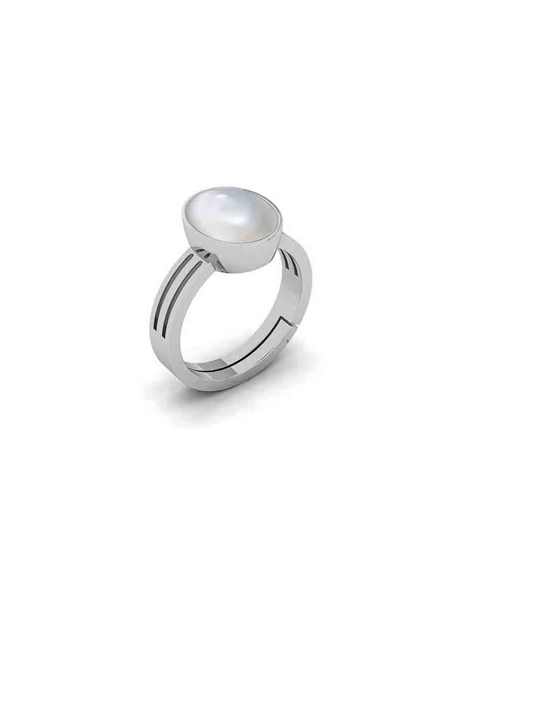 RRVGEM 5.25 Ratti Pearl Stone Ring