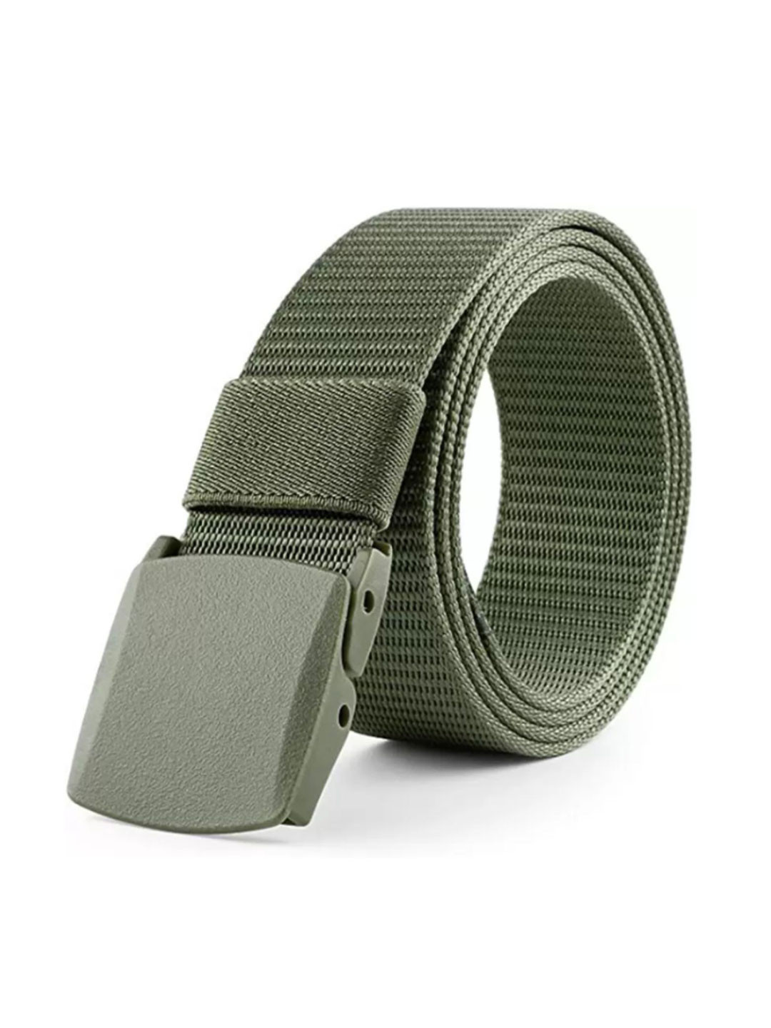 Niddleman Men Slider Buckle Textured Casual Belt