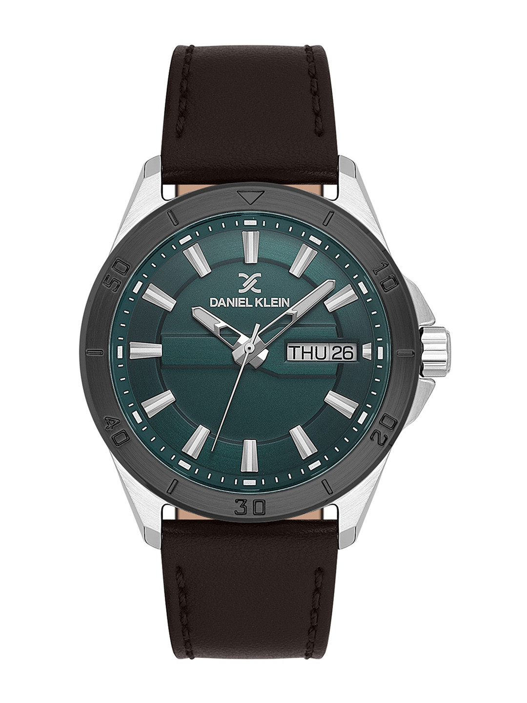 Daniel Klein Men Dial & Leather Straps Analogue Watch DK.1.13975-4