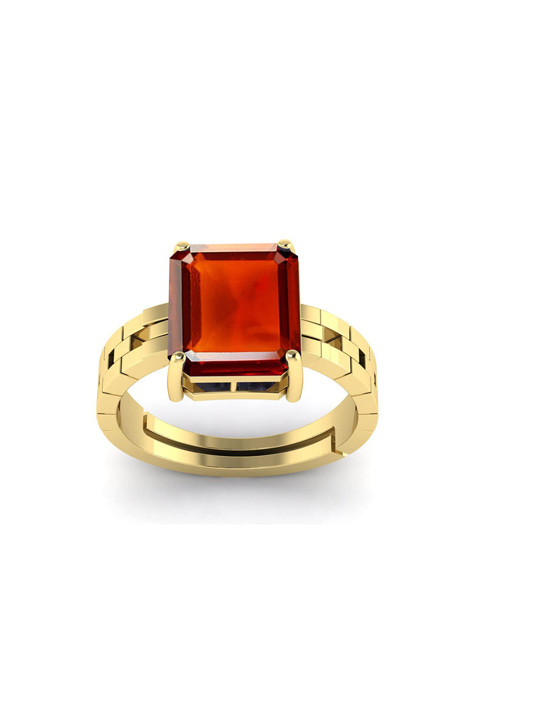RRVGEM Hessonite Ring