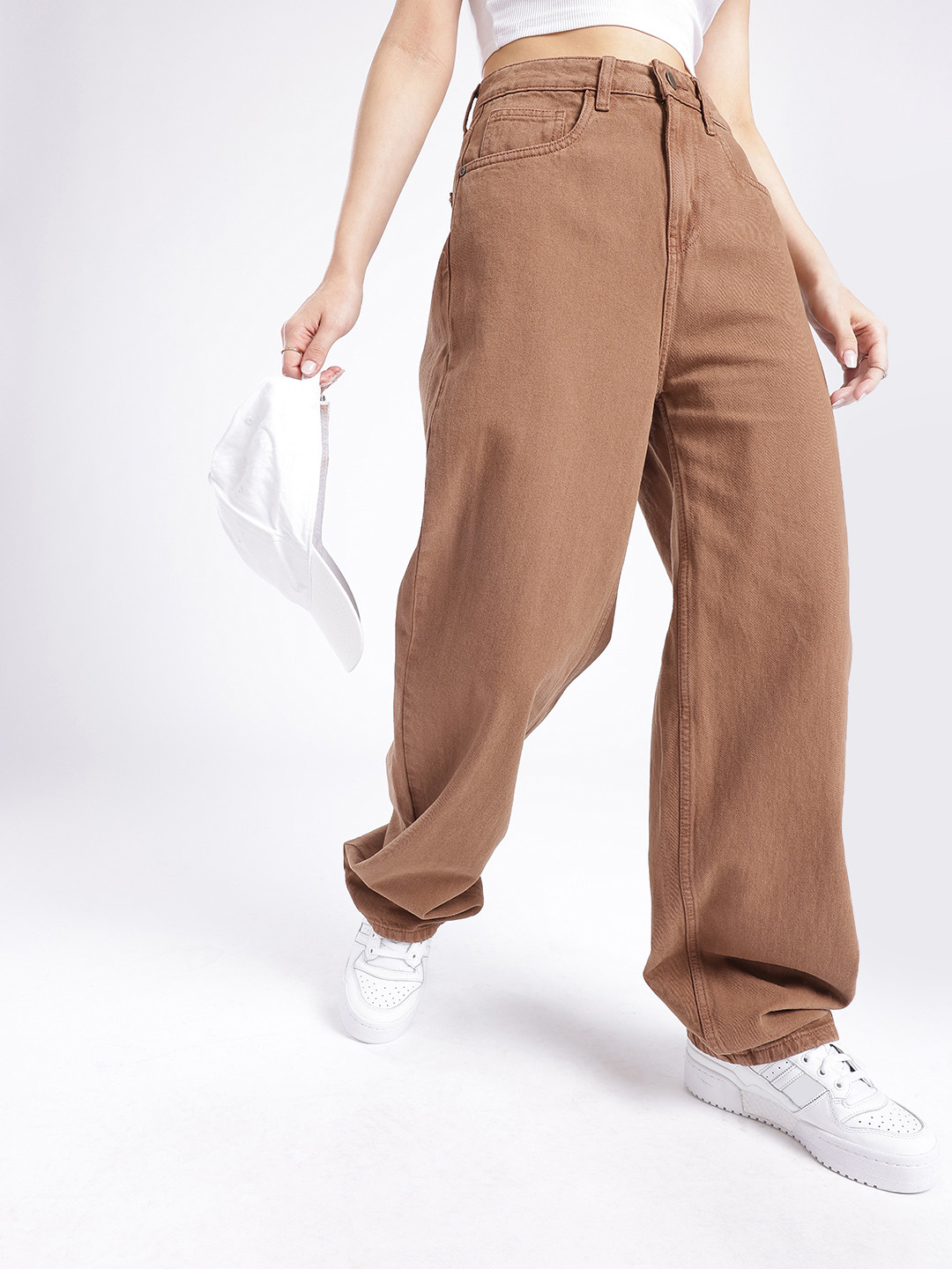 glitchez Women Barrel Jeans